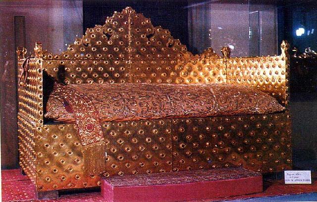 Metal Artwork, Ottoman Ceremonial Throne, Topkapi Museum